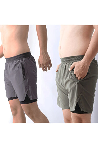 NATURE THE BRAND Erkek Şort, Bermuda, Kapri