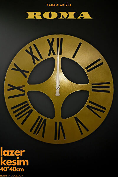 MOOCLOCK Dekoratif Duvar Saati