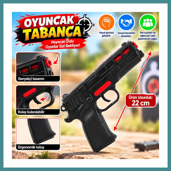 Trendexa Nerf, Oyuncak Tabanca