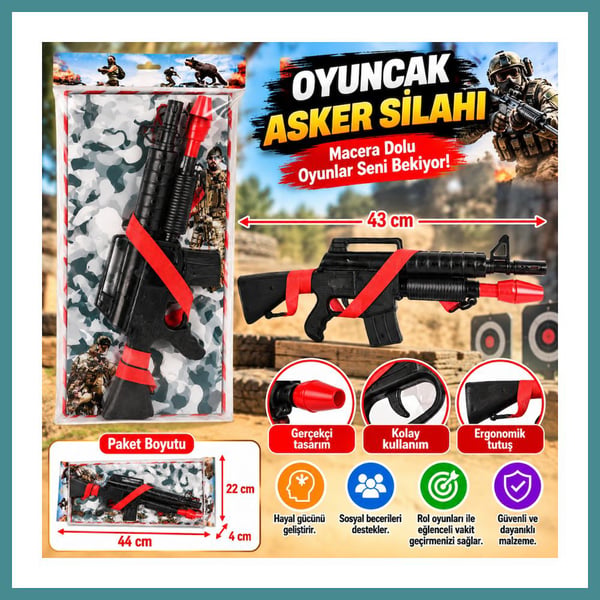 Trendexa Nerf, Oyuncak Tabanca