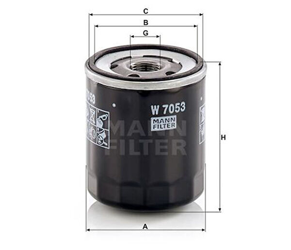 MANN Yağ Filtreleri