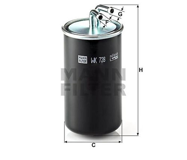 MANN Yakıt Filtreleri