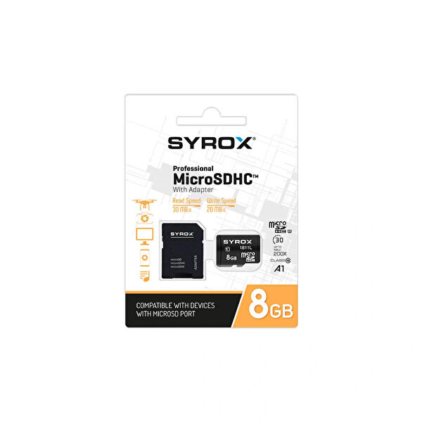 Syrox Hafıza Kartı, Micro SD