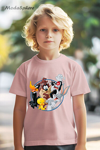 ModaSphere Kız Çocuk Tişört