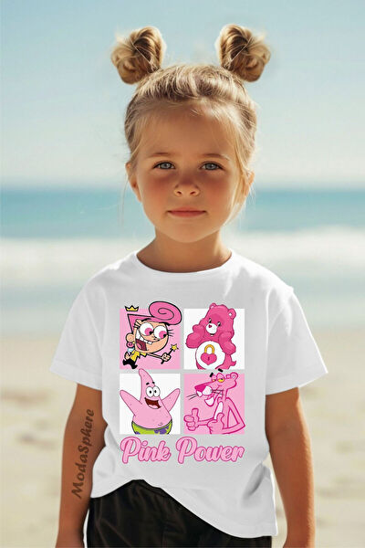 ModaSphere Kız Çocuk Tişört