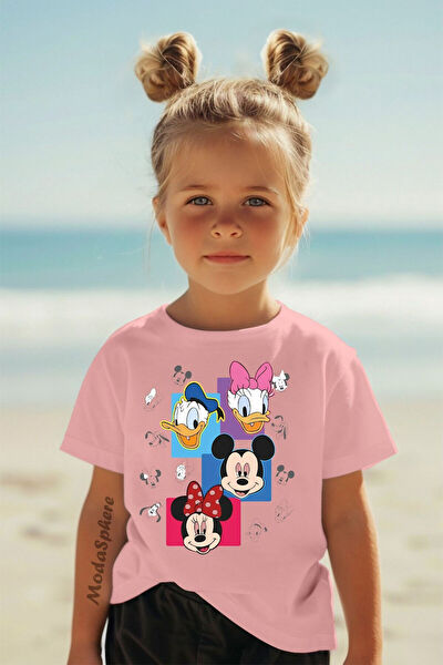 ModaSphere Kız Çocuk Tişört