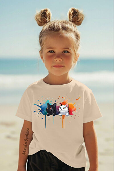 ModaSphere Kız Çocuk Tişört