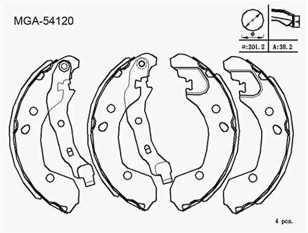 MGA Fren Balataları