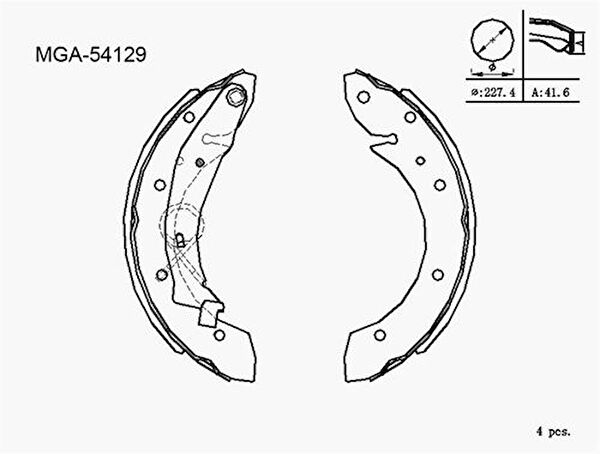 MGA Fren Balataları