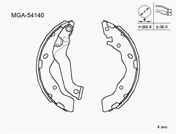 MGA Fren Balataları