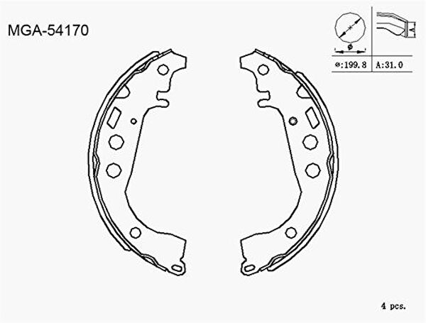 MGA Fren Balataları