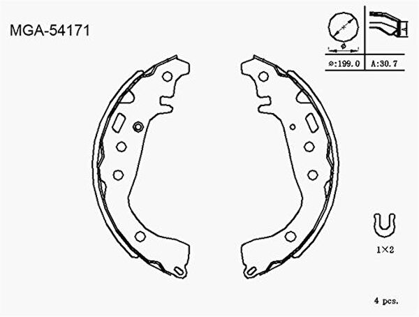MGA Fren Balataları