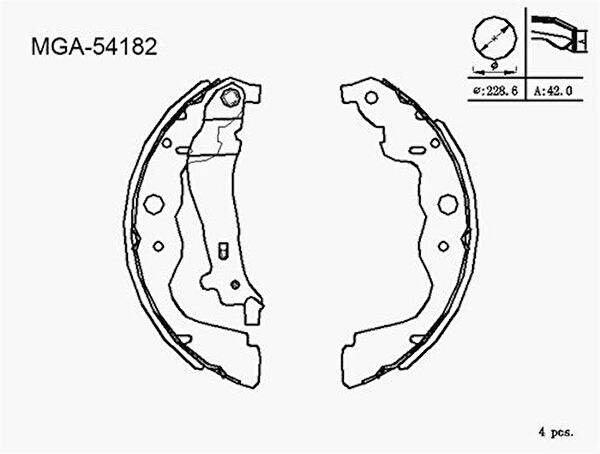 MGA Fren Balataları