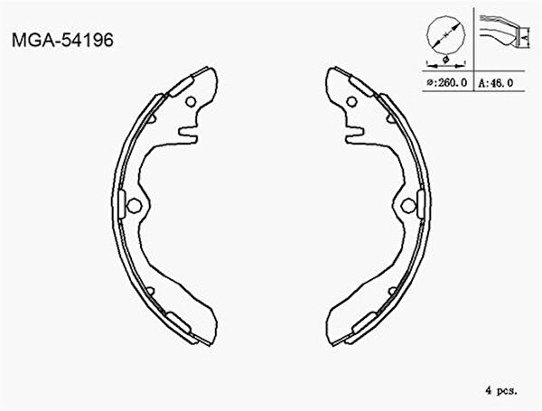MGA Fren Balataları