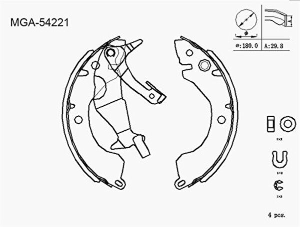 MGA Fren Balataları