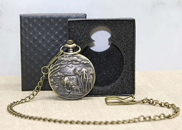 CEYLAN ADAM Köstekli Cep Saati