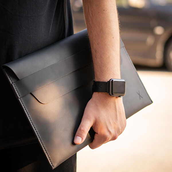 Minimal X Design Notebook Çanta ve Kılıfları