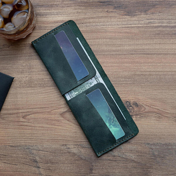 Minimal X Design Erkek Cüzdan