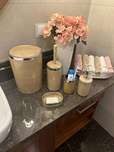 MAKRİ HOME Banyo Aksesuar Seti