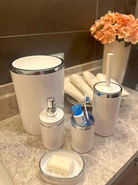 MAKRİ HOME Banyo Aksesuar Seti