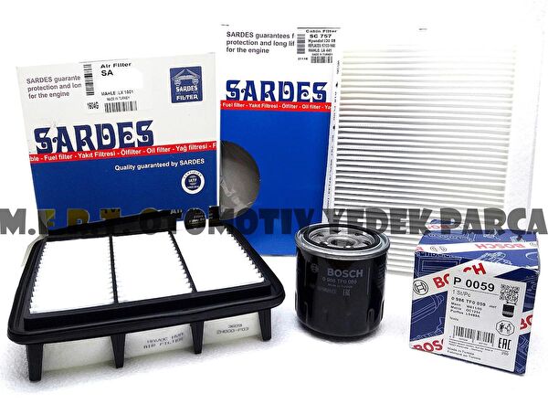 M.E.R.T. OTOMOTİV-YEDEK PARÇA Filtre Setleri