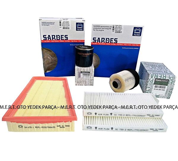 M.E.R.T. OTOMOTİV-YEDEK PARÇA Filtre Setleri