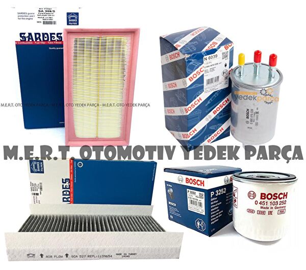 M.E.R.T. OTOMOTİV-YEDEK PARÇA Filtre Setleri