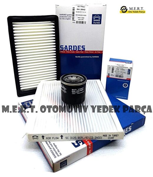 M.E.R.T. OTOMOTİV-YEDEK PARÇA Filtre Setleri