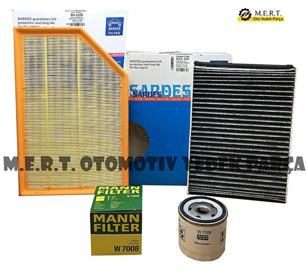 M.E.R.T. OTOMOTİV-YEDEK PARÇA Filtre Setleri