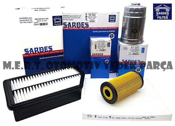 M.E.R.T. OTOMOTİV-YEDEK PARÇA Filtre Setleri