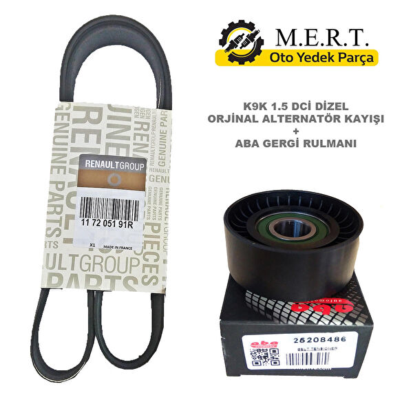 M.E.R.T. OTOMOTİV-YEDEK PARÇA V Kayış Seti