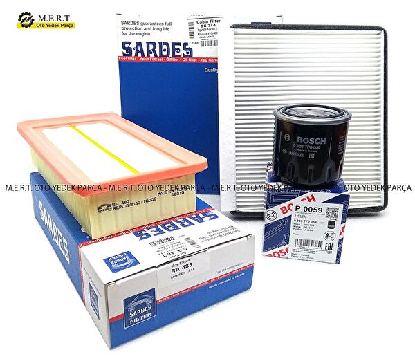 M.E.R.T. OTOMOTİV-YEDEK PARÇA Filtre Setleri