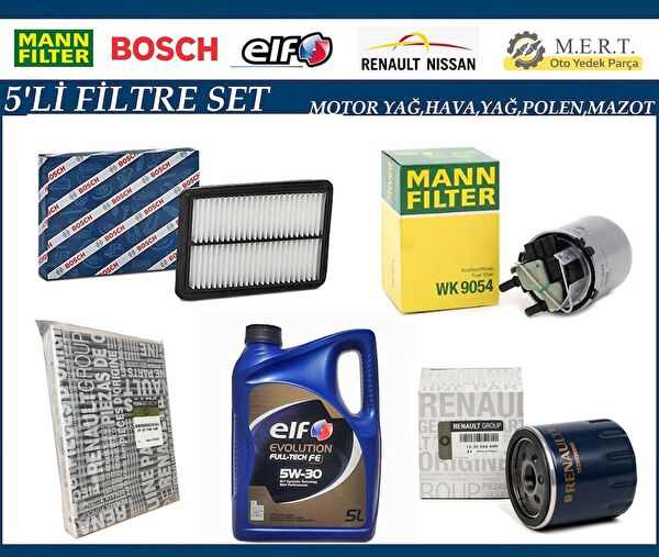 M.E.R.T. OTOMOTİV-YEDEK PARÇA Filtre Setleri
