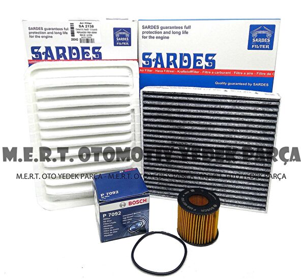 M.E.R.T. OTOMOTİV-YEDEK PARÇA Filtre Setleri
