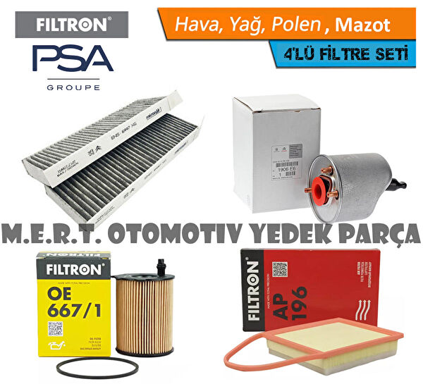 M.E.R.T. OTOMOTİV-YEDEK PARÇA Filtre Setleri