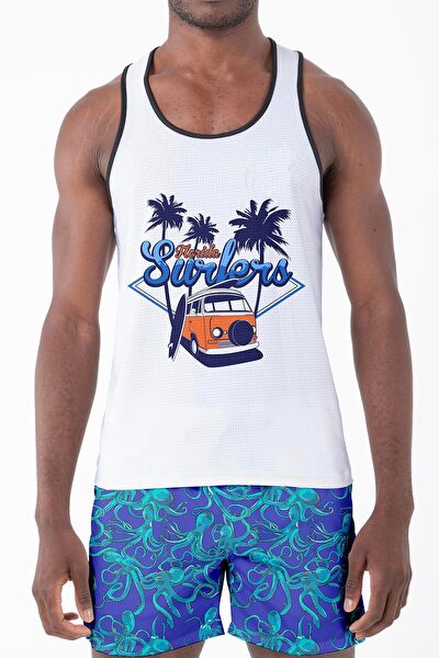 Miami Beach Erkek Tişört