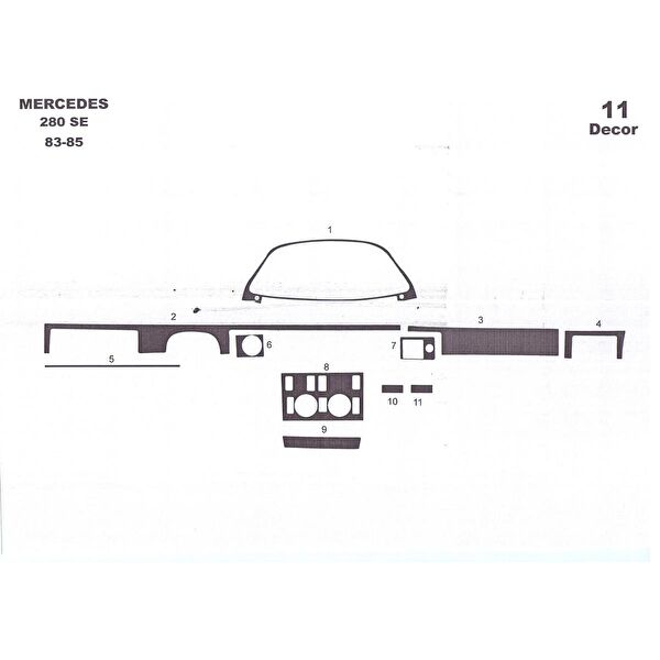 meriç cockpit design Torpido Kaplama Setleri
