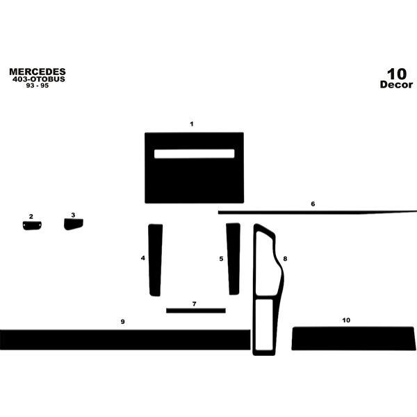 meriç cockpit design Torpido Kaplama Setleri