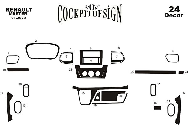 meriç cockpit design Torpido Kaplama Setleri