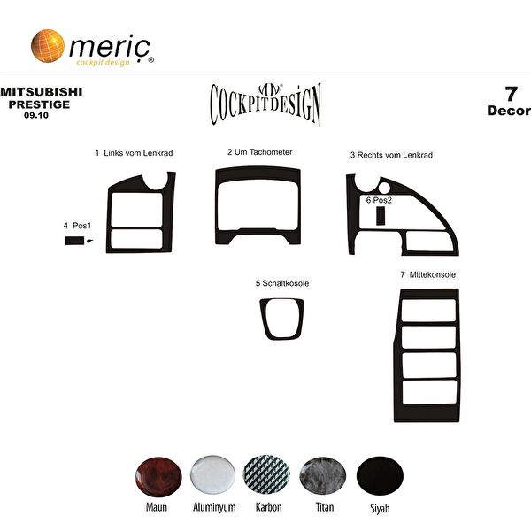 meriç cockpit design Torpido Kaplama Setleri
