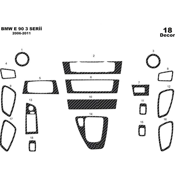 meriç cockpit design Torpido Kaplama Setleri