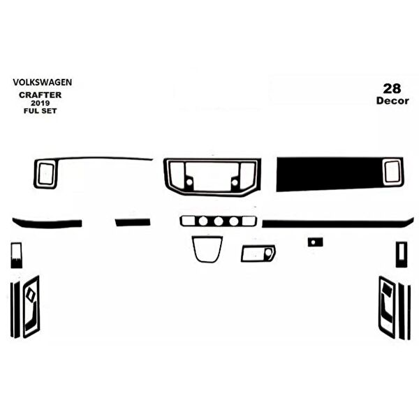 meriç cockpit design Torpido Kaplama Setleri