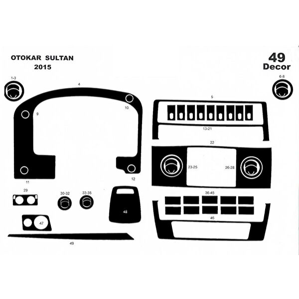 meriç cockpit design Torpido Kaplama Setleri