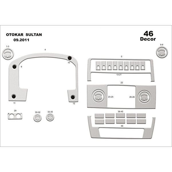 meriç cockpit design Torpido Kaplama Setleri