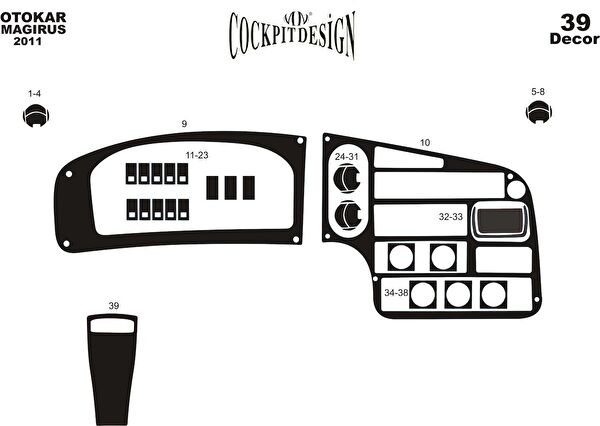 meriç cockpit design Torpido Kaplama Setleri