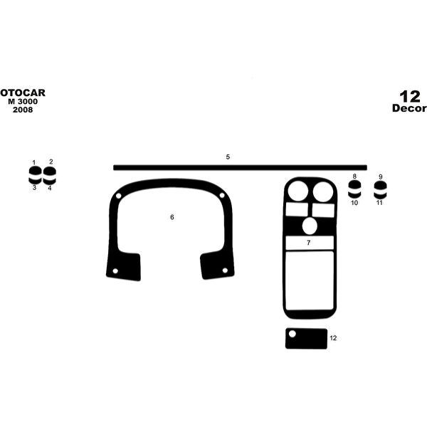 meriç cockpit design Torpido Kaplama Setleri