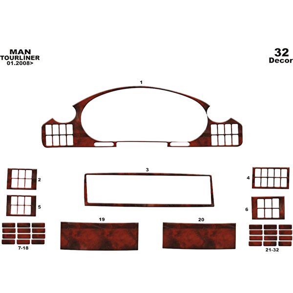 meriç cockpit design Torpido Kaplama Setleri
