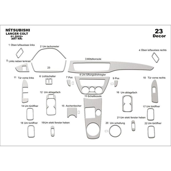 meriç cockpit design Torpido Kaplama Setleri