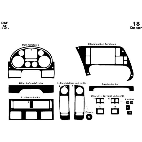 meriç cockpit design Torpido Kaplama Setleri