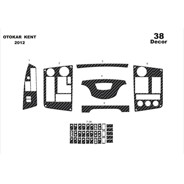 meriç cockpit design Torpido Kaplama Setleri
